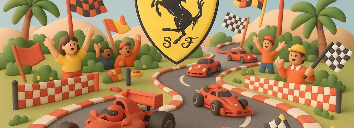 Ferrari F1 Raih Kemenangan ke-250, Saham Dinilai 39% Mahal?